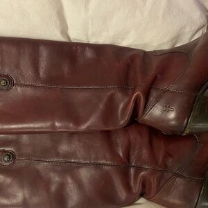 Cherry cowboy boots.